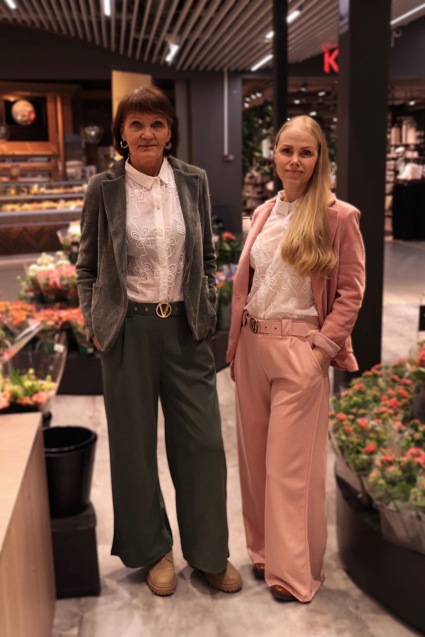 Myk fløyelsblazer